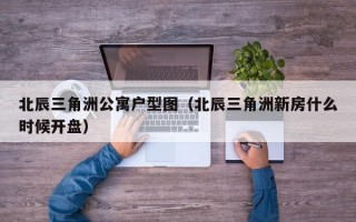 北辰三角洲公寓户型图（北辰三角洲新房什么时候开盘）